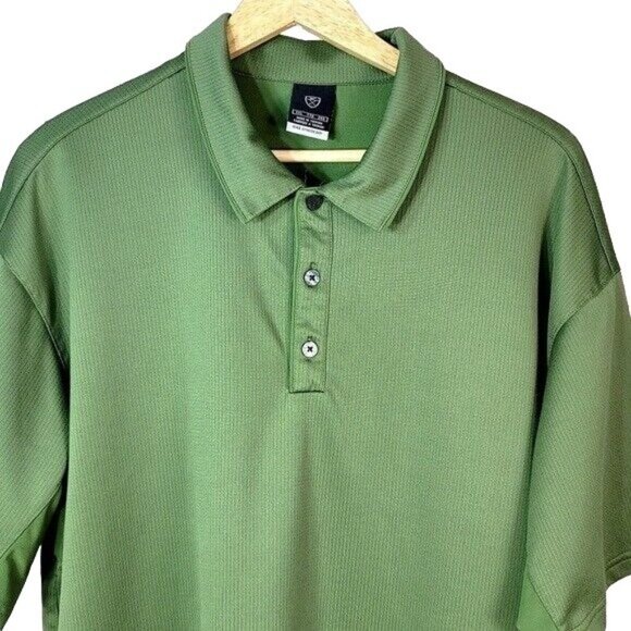 Nike Mens Sphere Dry Polo Shirt Green XXL Golf Lightweight Performance Wear - Picture 2 of 6